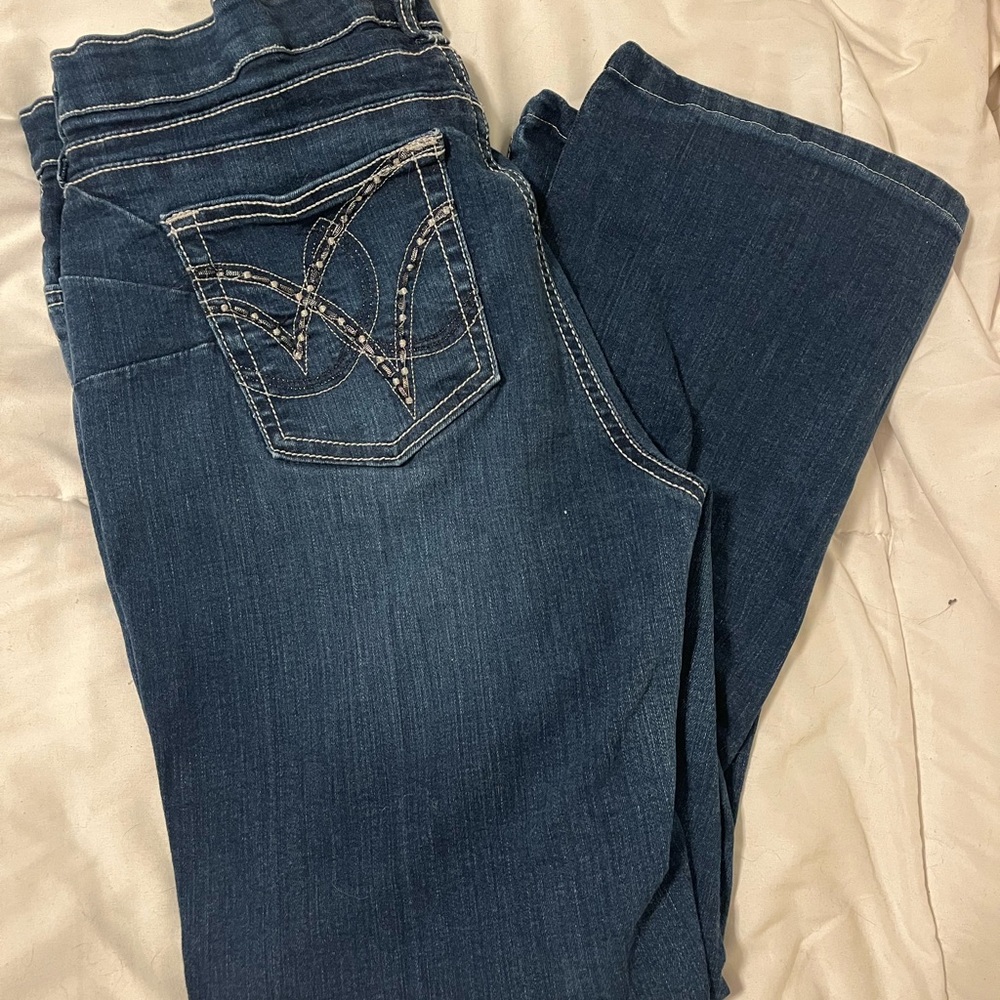 Wrangler Blue Boot Cut Jeans with Classic Style